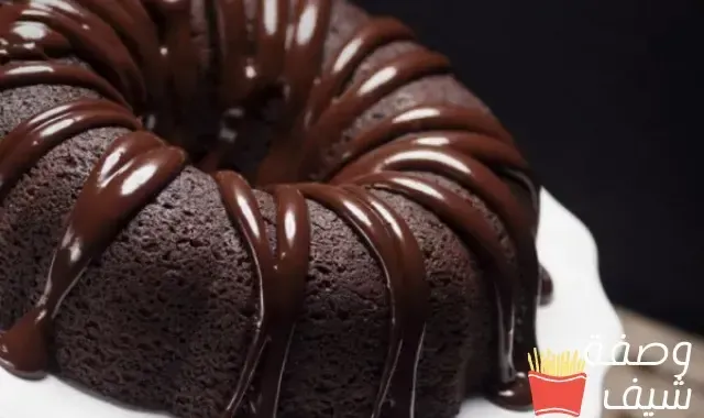 طريقة عمل كيك الشوكولاتة الهش chocolate  cake / حلويات سهلة وسريعة