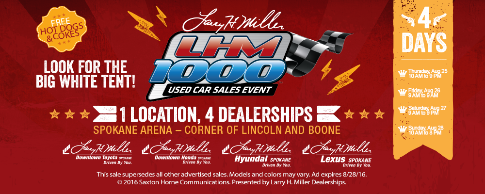 Larry H Miller Spokane >> Larry H Miller Downtown Honda Spokane The Lhm 1000 Used Larry H Miller Spokane >> Larry H Miller Downtown Honda Spokane The Lhm 1000 Used