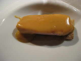 San Sebastian - Mugaritz - guinea fowl with lobster emulsion