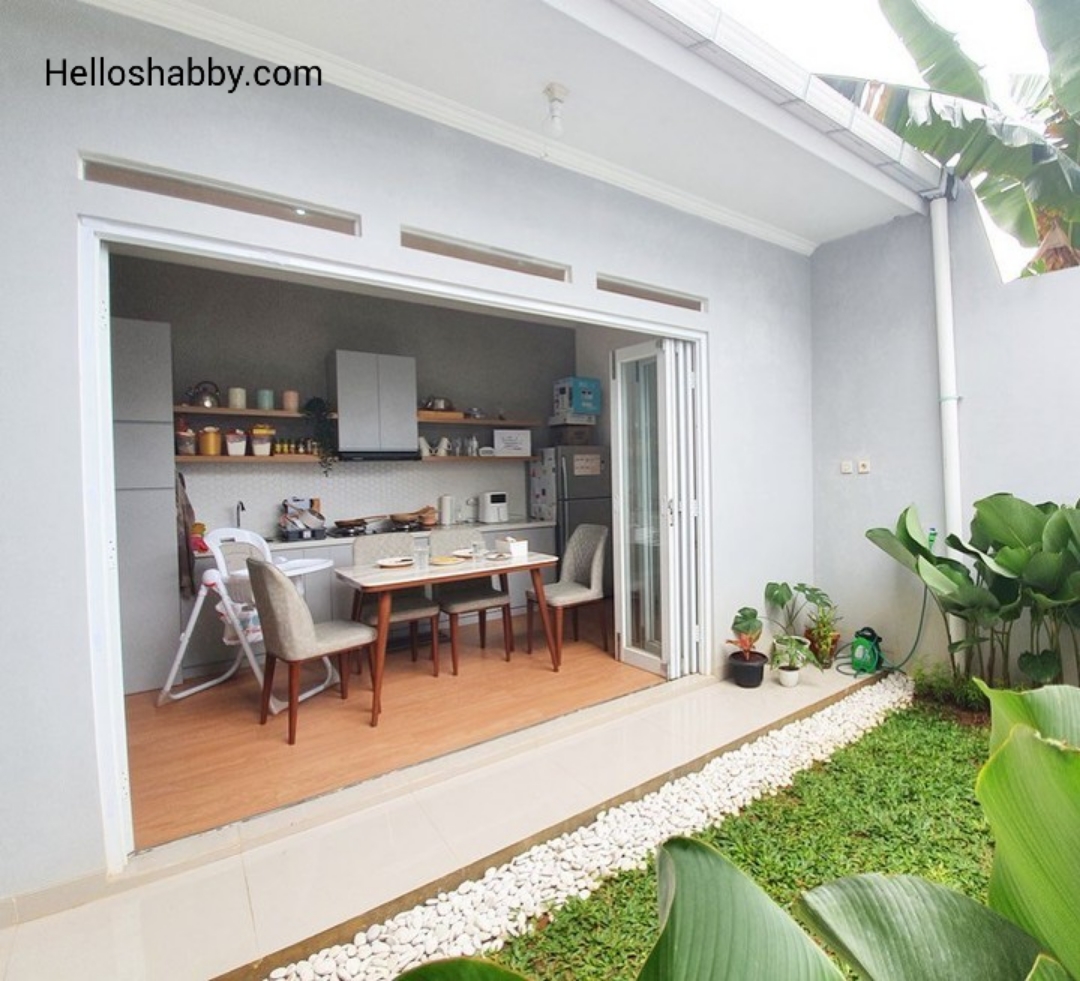 6 Dapur Modern Yang Sempurna Untuk Rumah Anda Dekat Taman Belakang HelloShabbycom Interior And Exterior Solutions