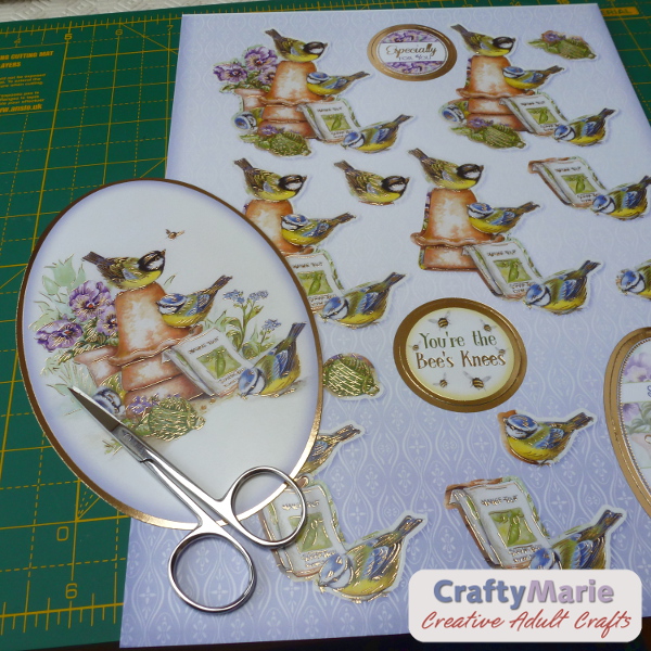 How to Use Die Cut Decoupage With Hunkydory Kits