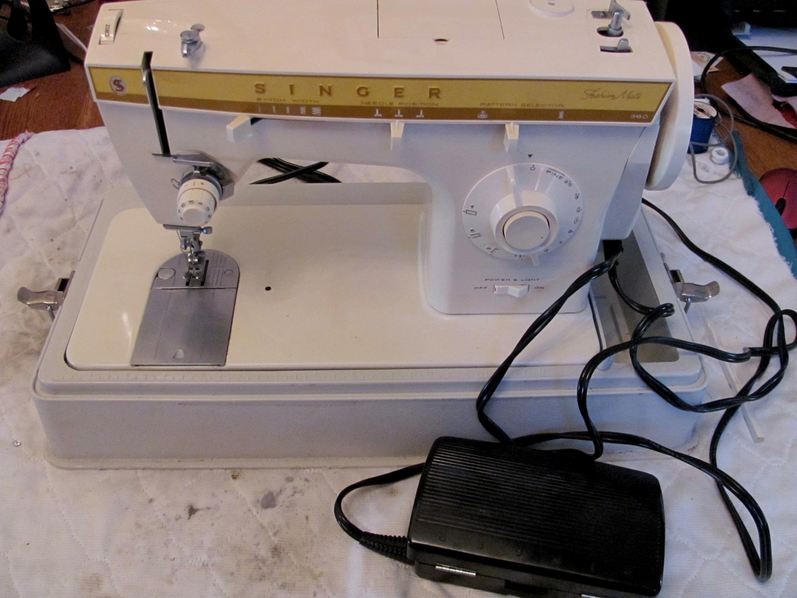 The Sewing Machine Rescue : Singer 360 Fashion Mate Sewing Machine