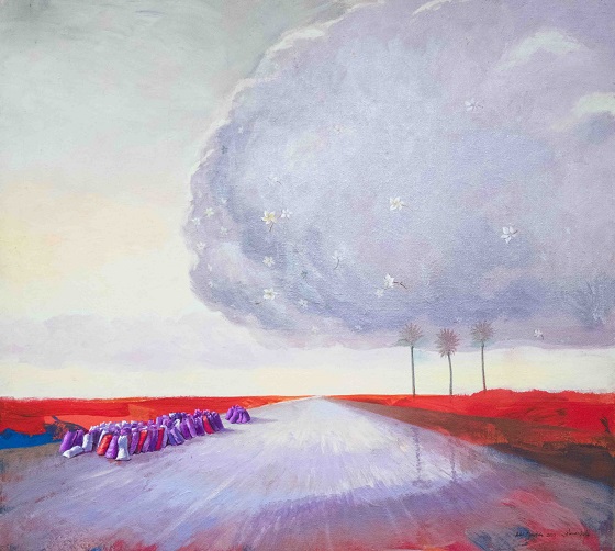"The Road 017", Adel Mostafa - 2018 | obras de arte, pinturas, cuadros, art pictures "The Road 017", Adel Mostafa - 2018 | obras de arte, pinturas, cuadros, cool art pictures, imagenes bellas, bonitas, lindas, hermosas.