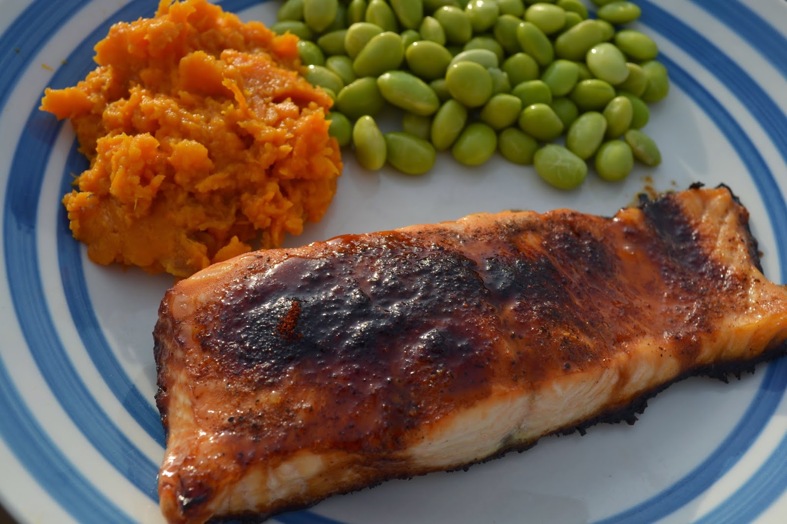 Molasses Glazed Salmon