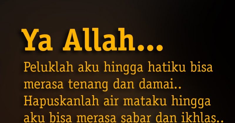 KESABARAN DALAM UJIAN