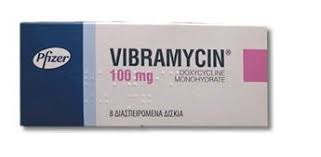 سعر و دواعي إستعمال اقراص فيبراميسين Vibramycin مضاد حيوى