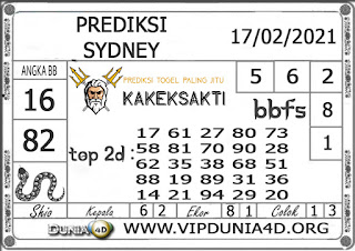 Prediksi Togel SYDNEY DUNIA4D 17 FEBRUARI 2021 Prediksi Togel SYDNEY DUNIA4D 17 FEBRUARI 2021