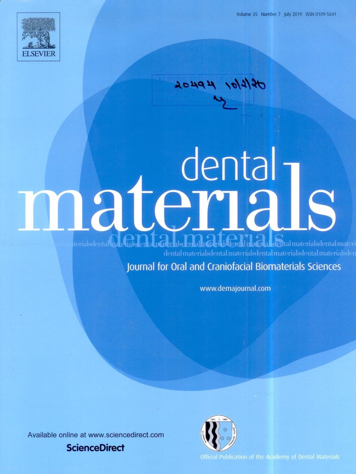 https://www.sciencedirect.com/journal/dental-materials/vol/35/issue/7