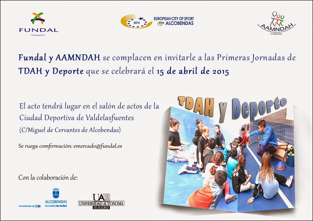 Ampa Antonio Machado Jornadas Tdah