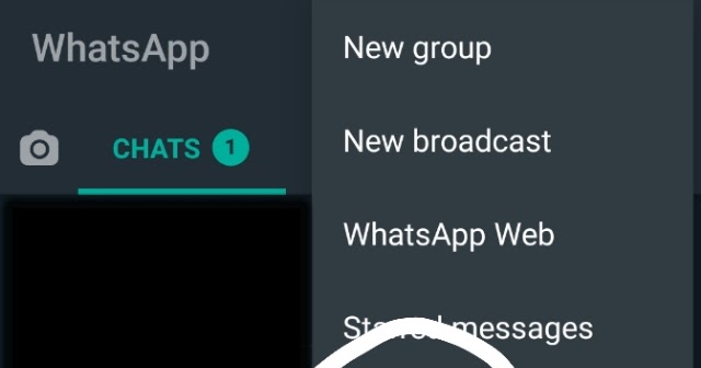 How to get Whats App dark mode.