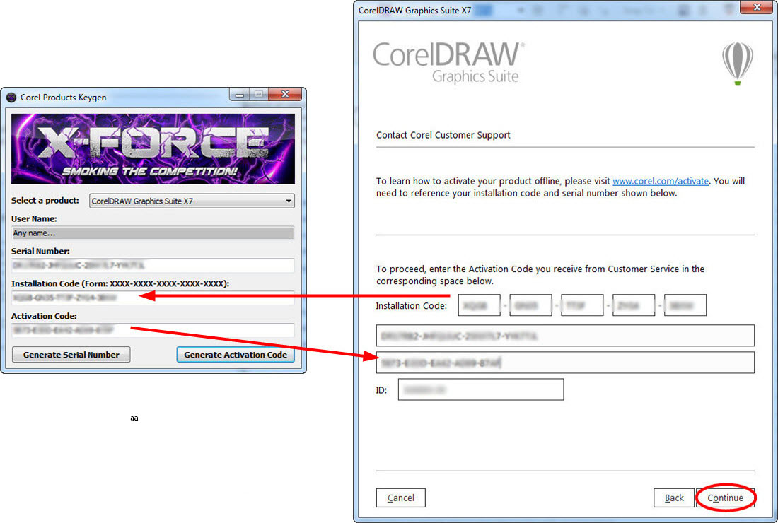 coreldraw x7 activation key