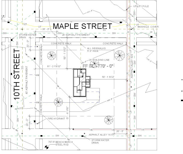 1-Bloggin Day in Day Out: Affordable House- Site Plan