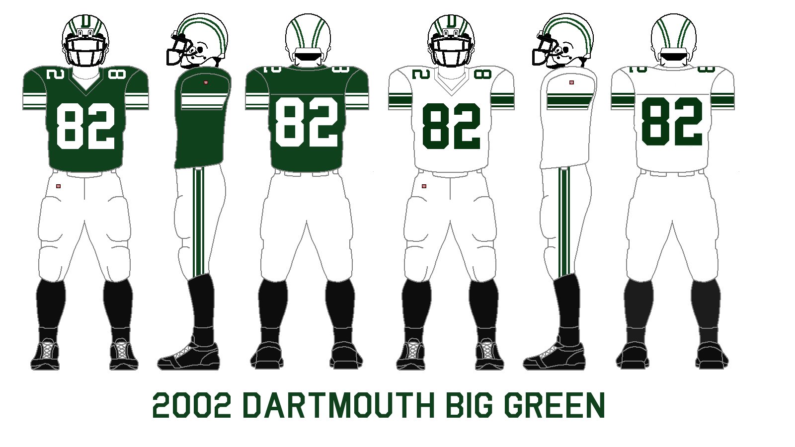 Gridiron Garb Inside the Jersey Dartmouth Big Green (19992002)