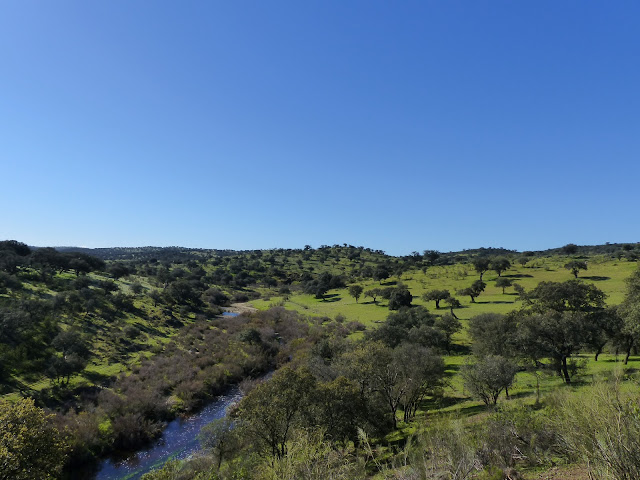 Vista panorámica del Arroyo Santa María .