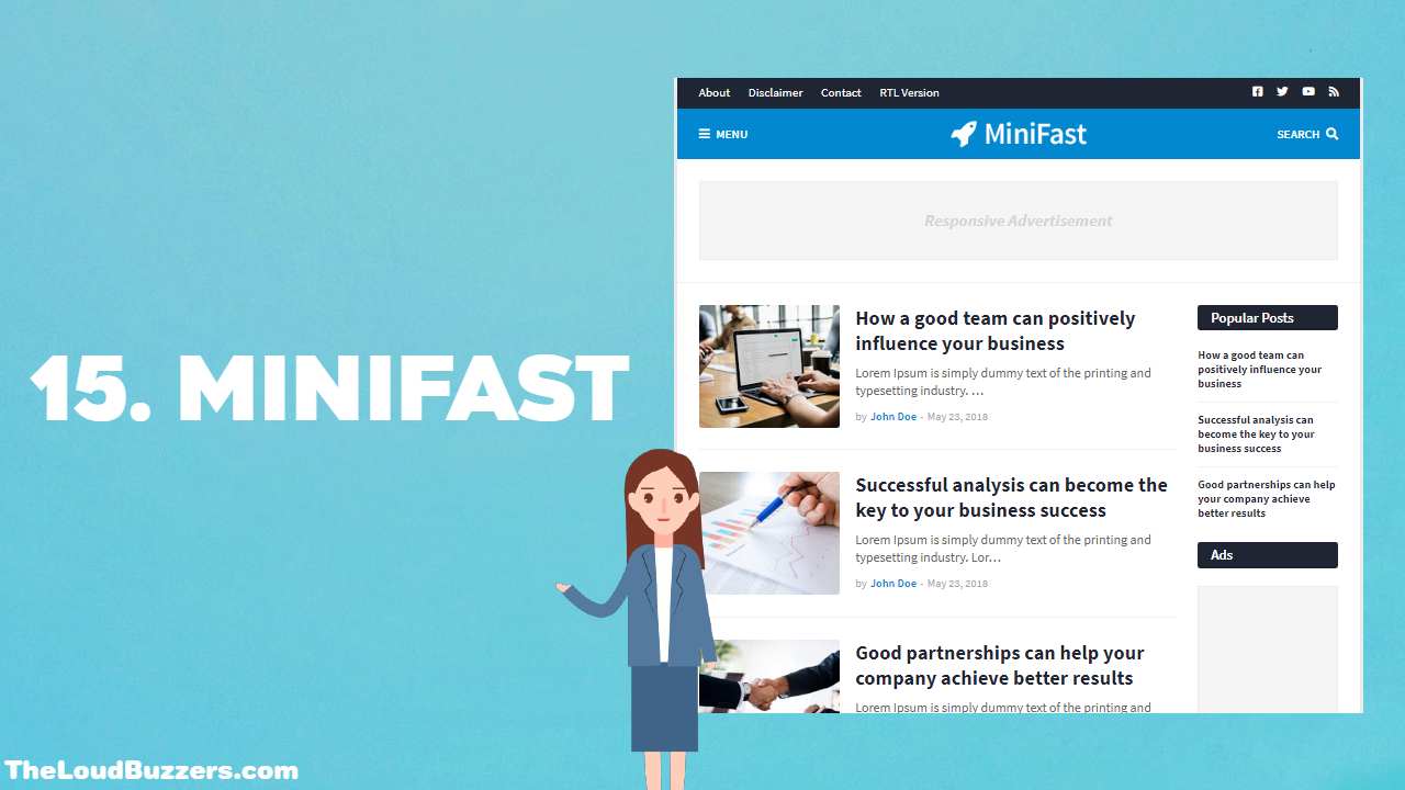 Mini Fast Blogger Template Mini Fast Blogger Template