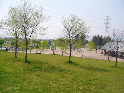 枚方市 山田池公園・芝生の丘