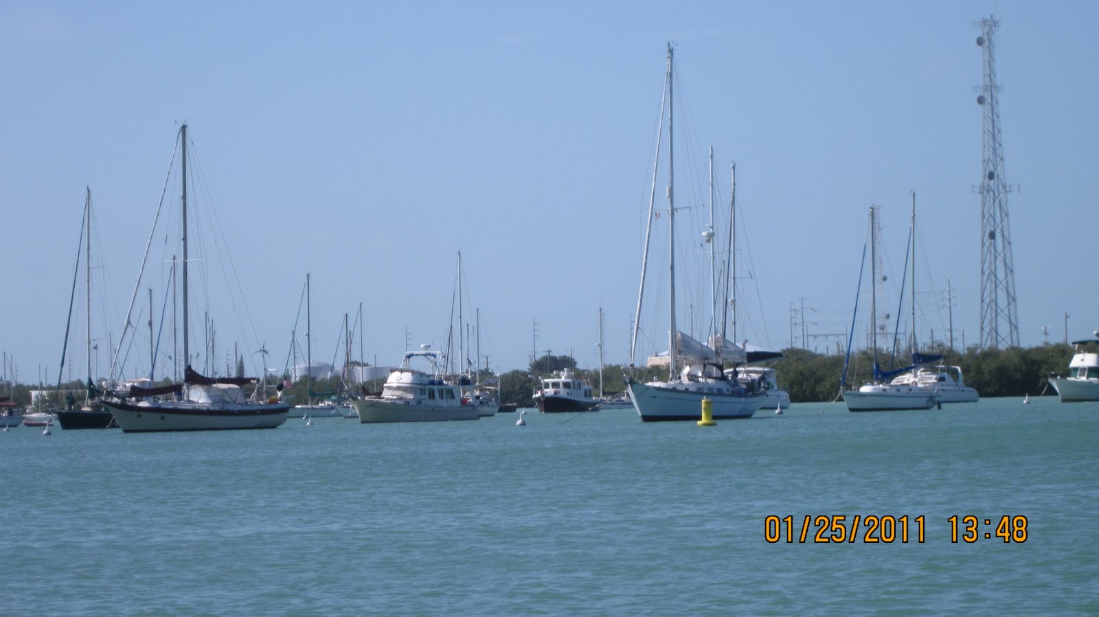 Crawdad on the Loop Marathon Marina and Boat Yard for a month!