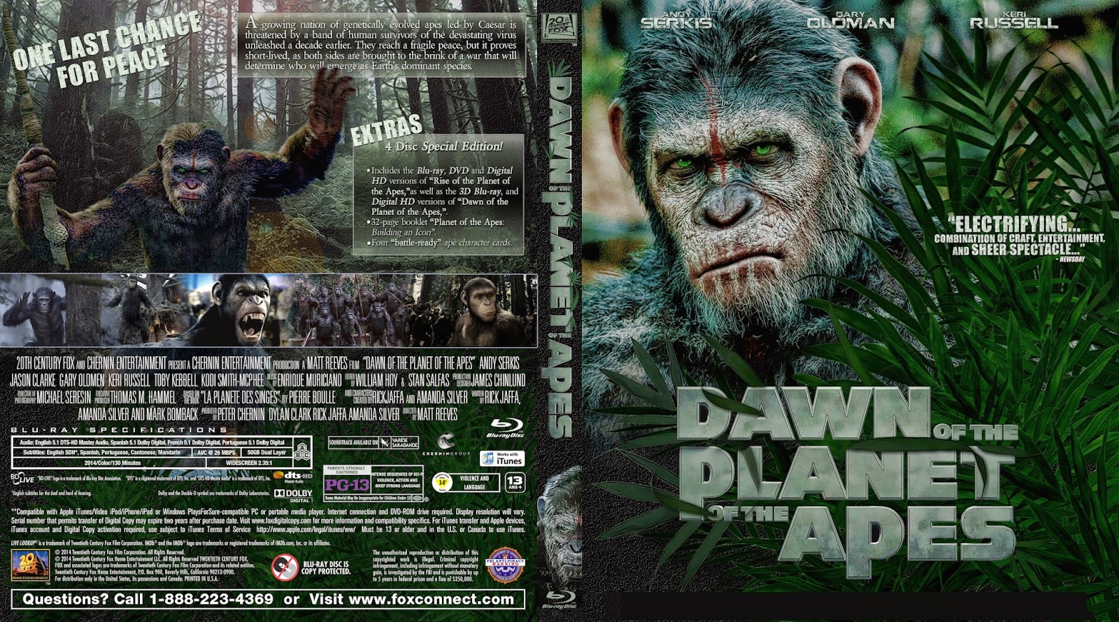 Dawn Of The Planet Of The Apes' Reveals Its Plot