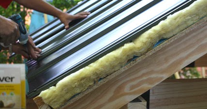 Marzua: Aislamiento exterior de cubiertas