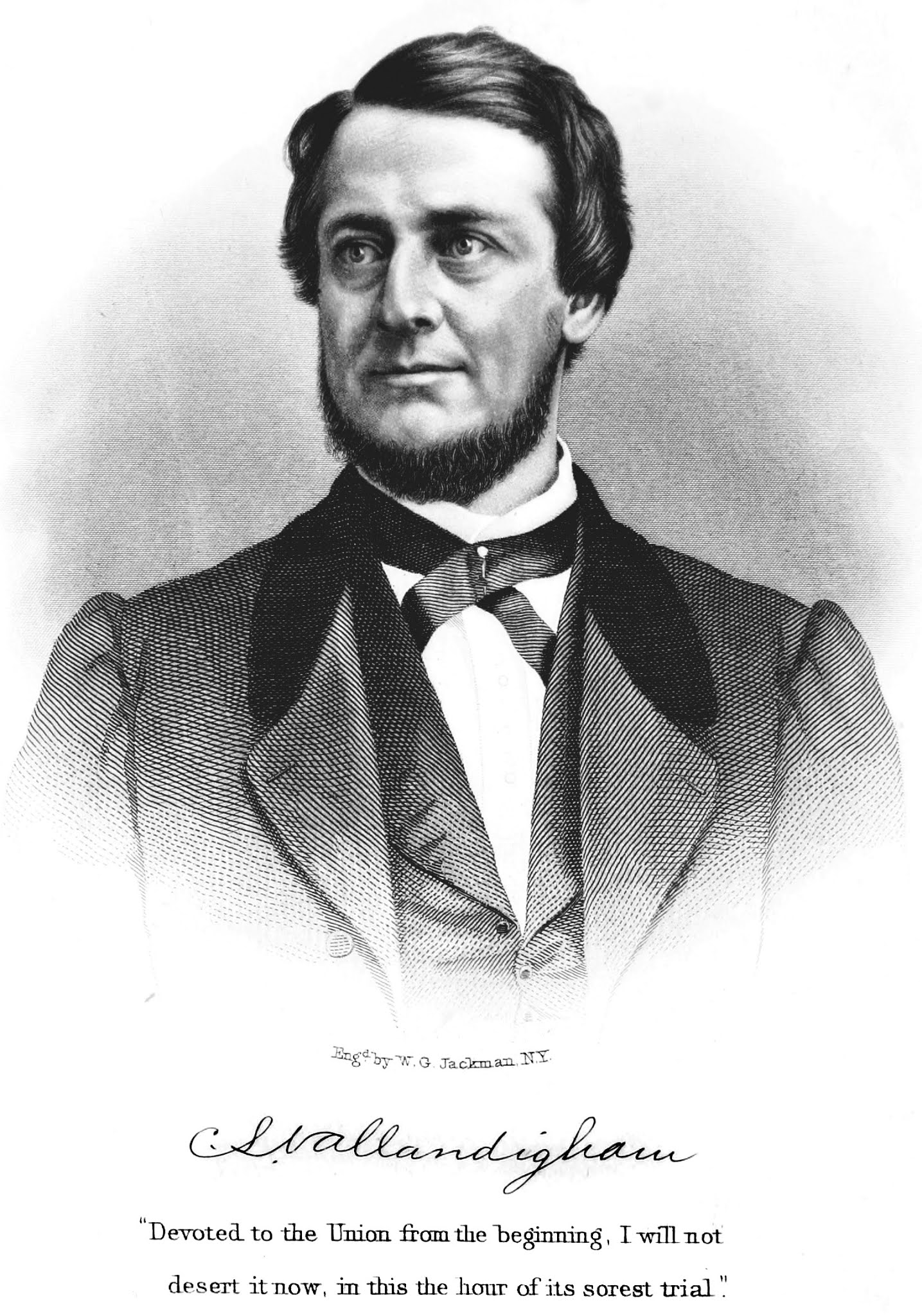 The Portrait Gallery Clement Vallandigham