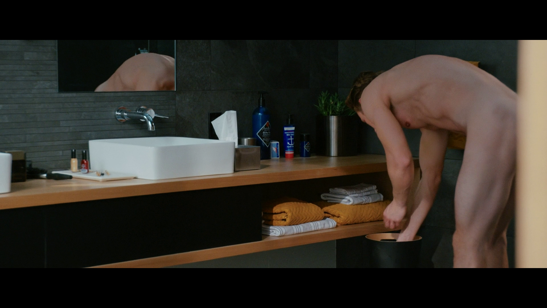 Ben Hardy nude in The Voyeurs.