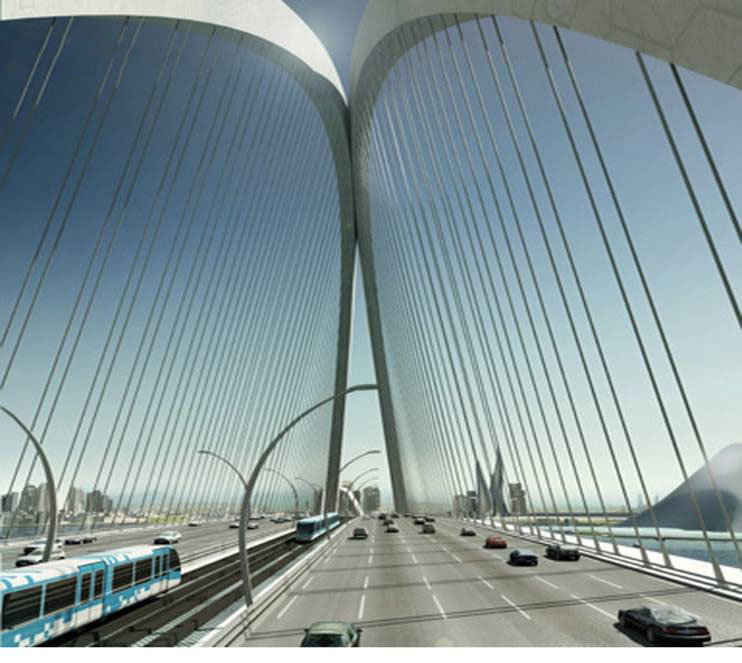 جسر القوس في دبي Image001