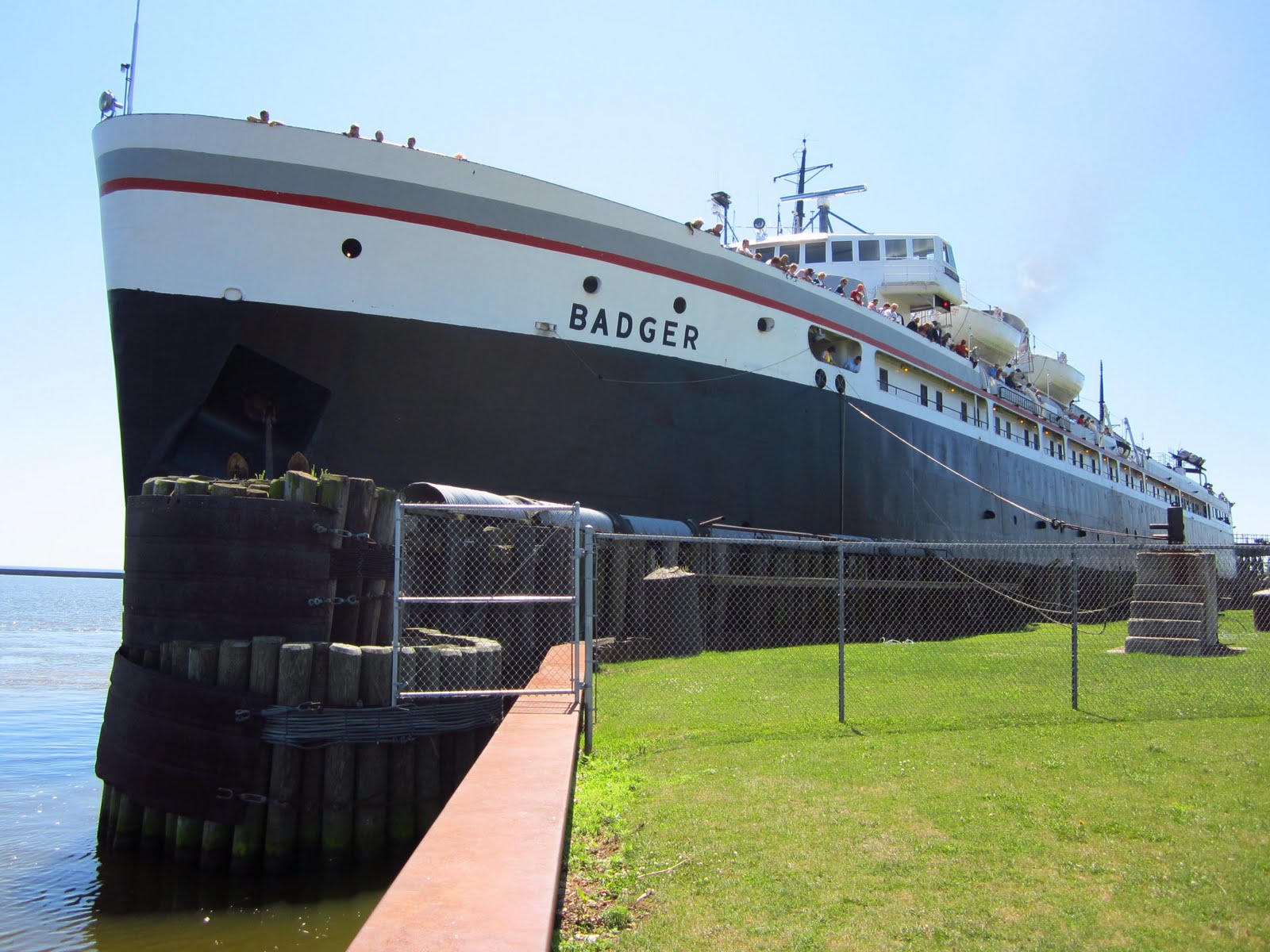 Terry's Ride Across America Day 36. Ludington, MI (Ferry Ride). 7