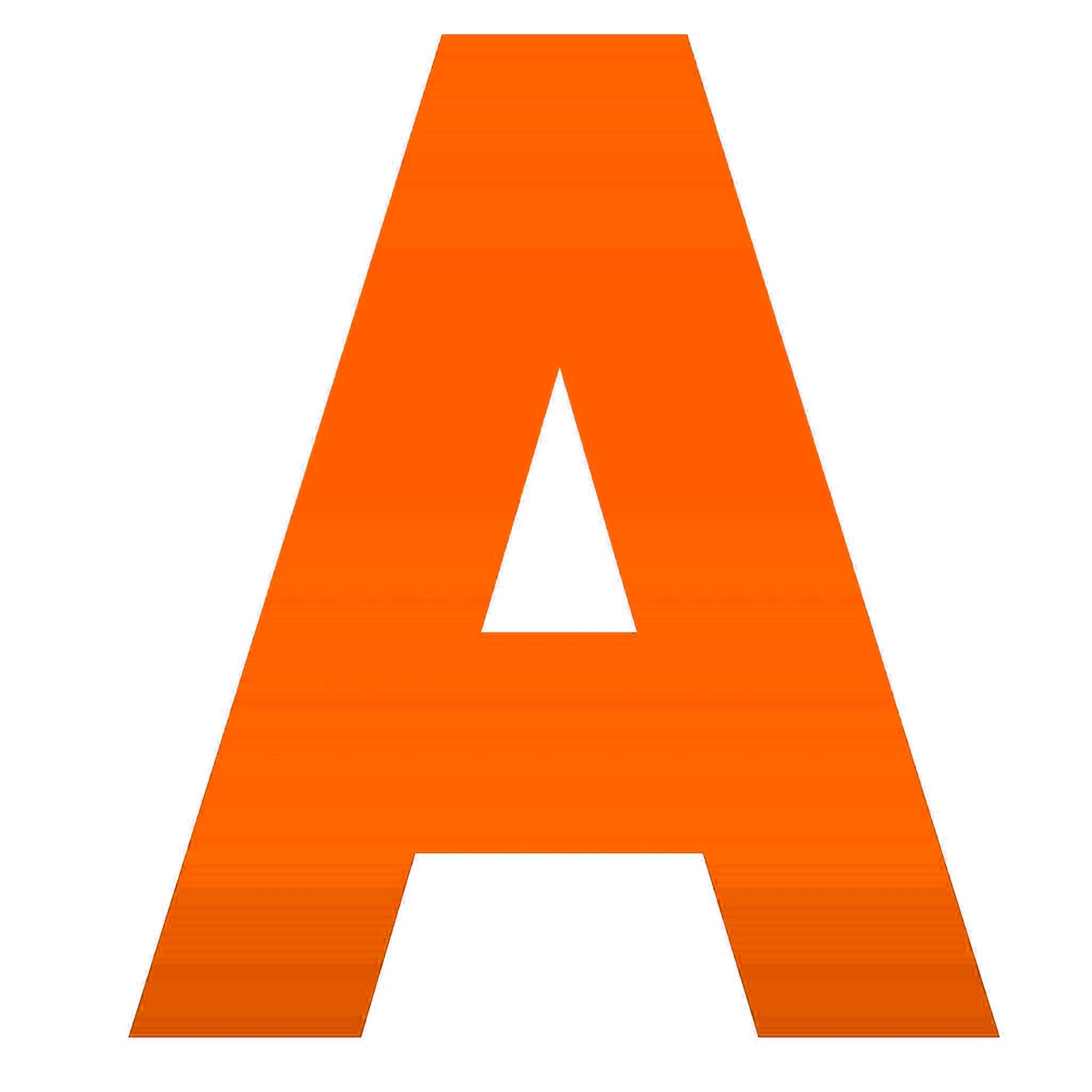 BLOG TODO IDEAS Y MAMI ES DIVERTIDA: ABECEDARIO UN COLOR NARANJA