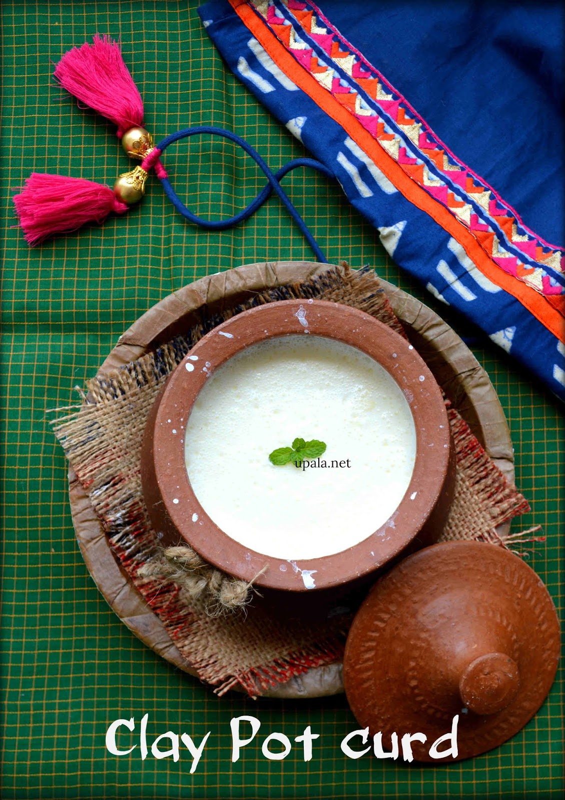 Upala How to make thick Curd/Yogurt/Dahi in a clay pot?