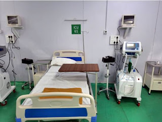 श्रीनगर में DRDO द्वारा विकसित 500-बेड का COVID अस्पताल आज से हुआ चालू। 7 THE NEWS FRAME