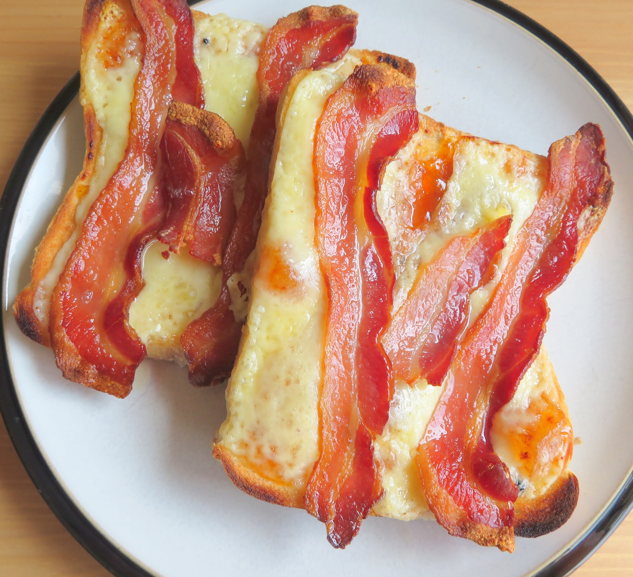 Bacon & Cheese On Toast The English Kitchen