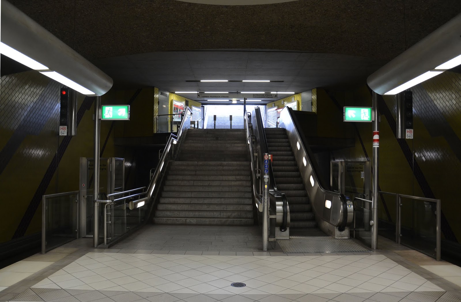 Nürnberginfo UBahnStation Rennweg