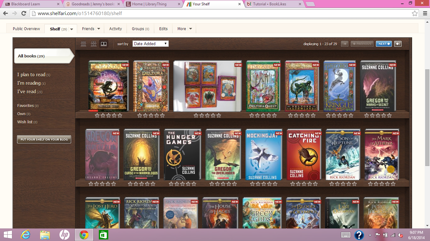 Mrs. Sindt's Library Book Communities