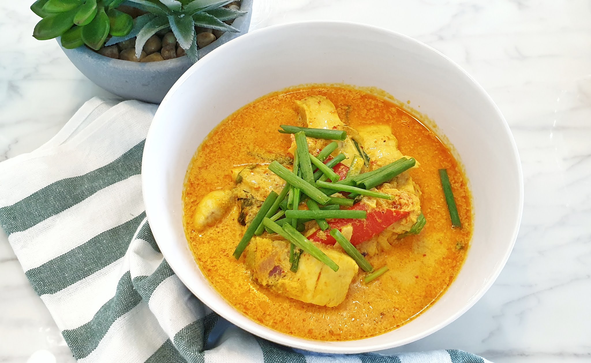 Fish Curry Made With Milk