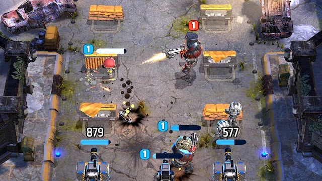 لعبة المعارك الممتعة Gears POP كاملة للأندرويد - تحميل مباشر