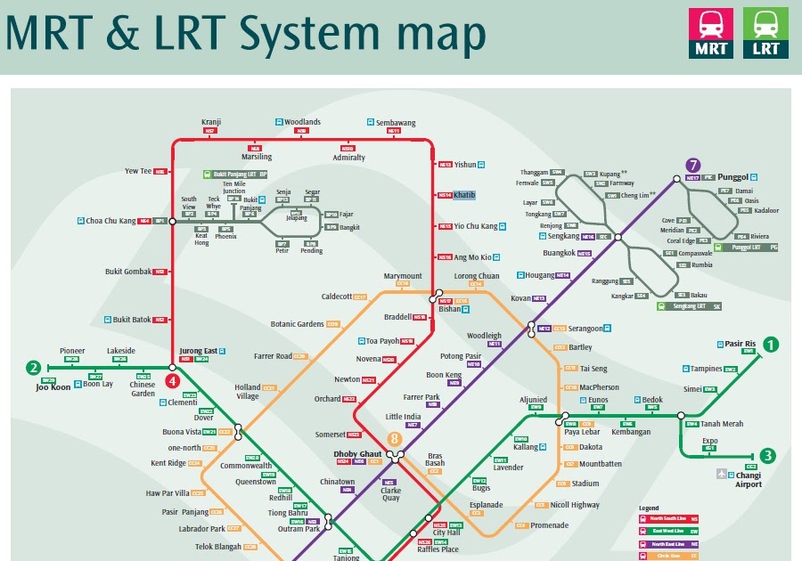 Circle Line Map Singapore / MRT lines Josephsolomon Wiki