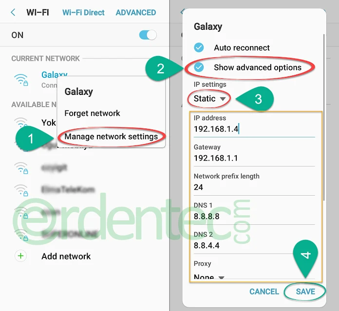 How to Change Android DNS Server