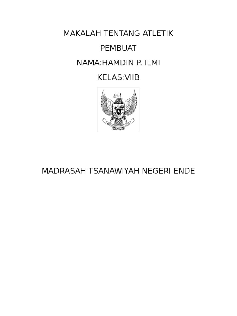 makalah atletik - wood scribd indo