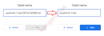 ubah nama file config sushiroll axis