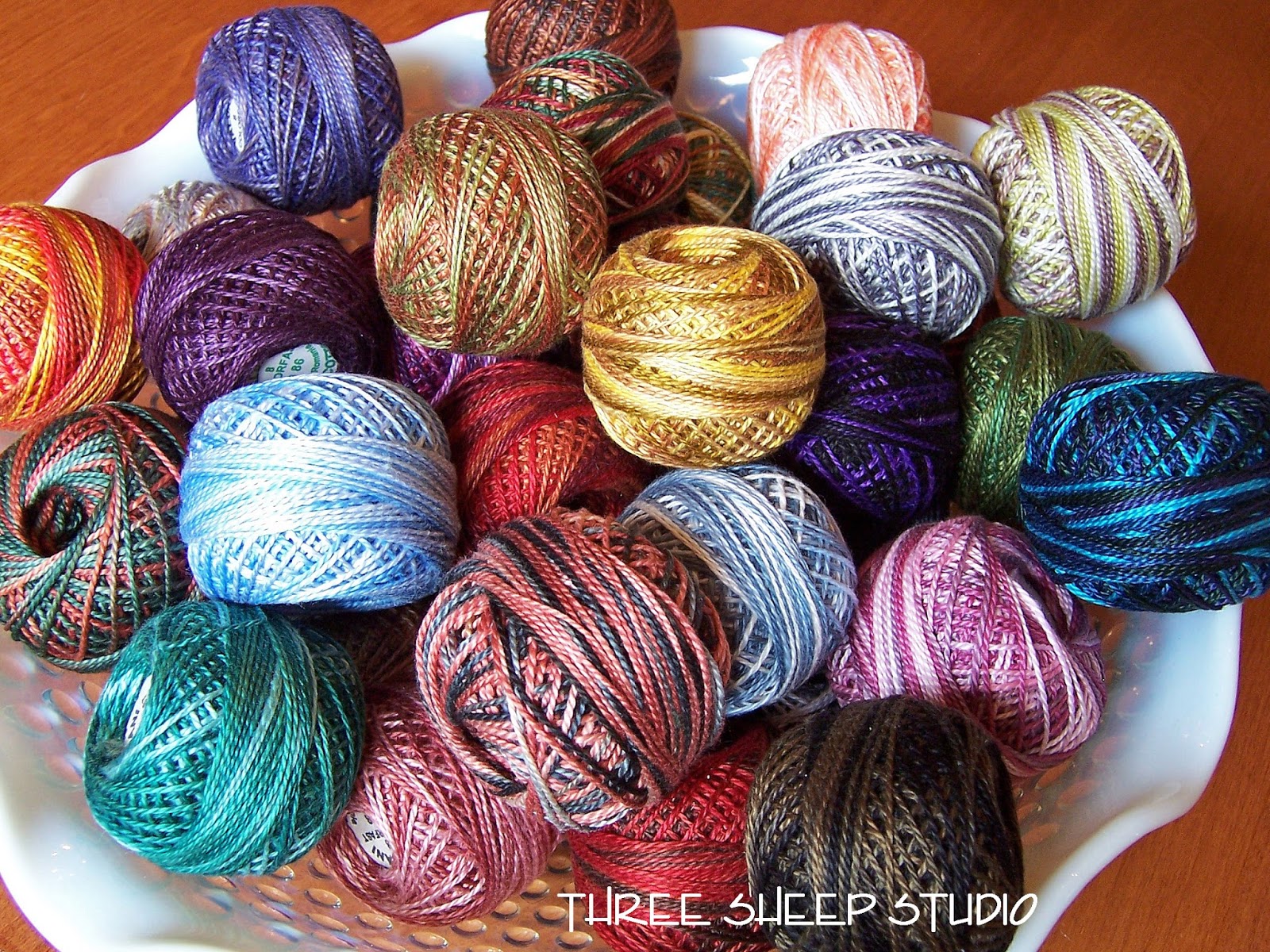 Valdani Variegated Hand Dyed Perle Cotton Thread, Rich Dark Brown - A  Threaded Needle