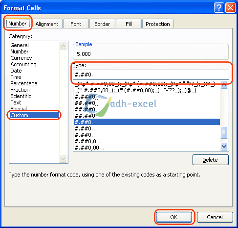 Mengubah Tampilan Angka Jutaan Menjadi Ribuan Dalam Microsoft Excel Adhe Pradiptha