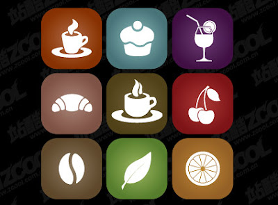 free Food Icon Set (PSD)