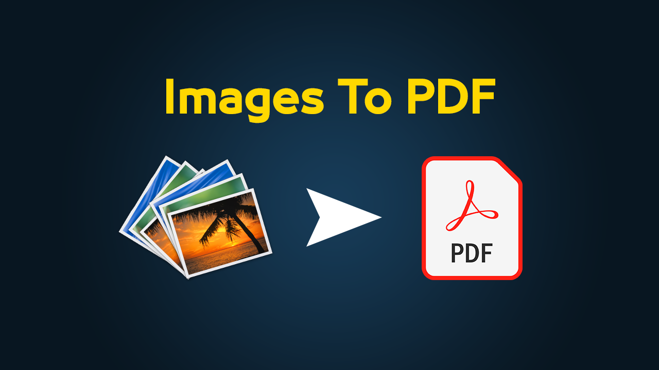 كيفية دمج مجموعة من الصور على شكل ملف بي دي أف Pdf مجانا