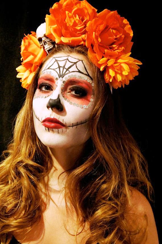 Happy Halloween Day: 10 Sugar Skull Halloween Makeup Ideas