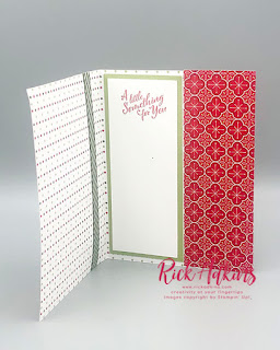 Learn how to make a gift card holder from Designer Series Paper perfect for the Holiday Season!  Click here to learn more