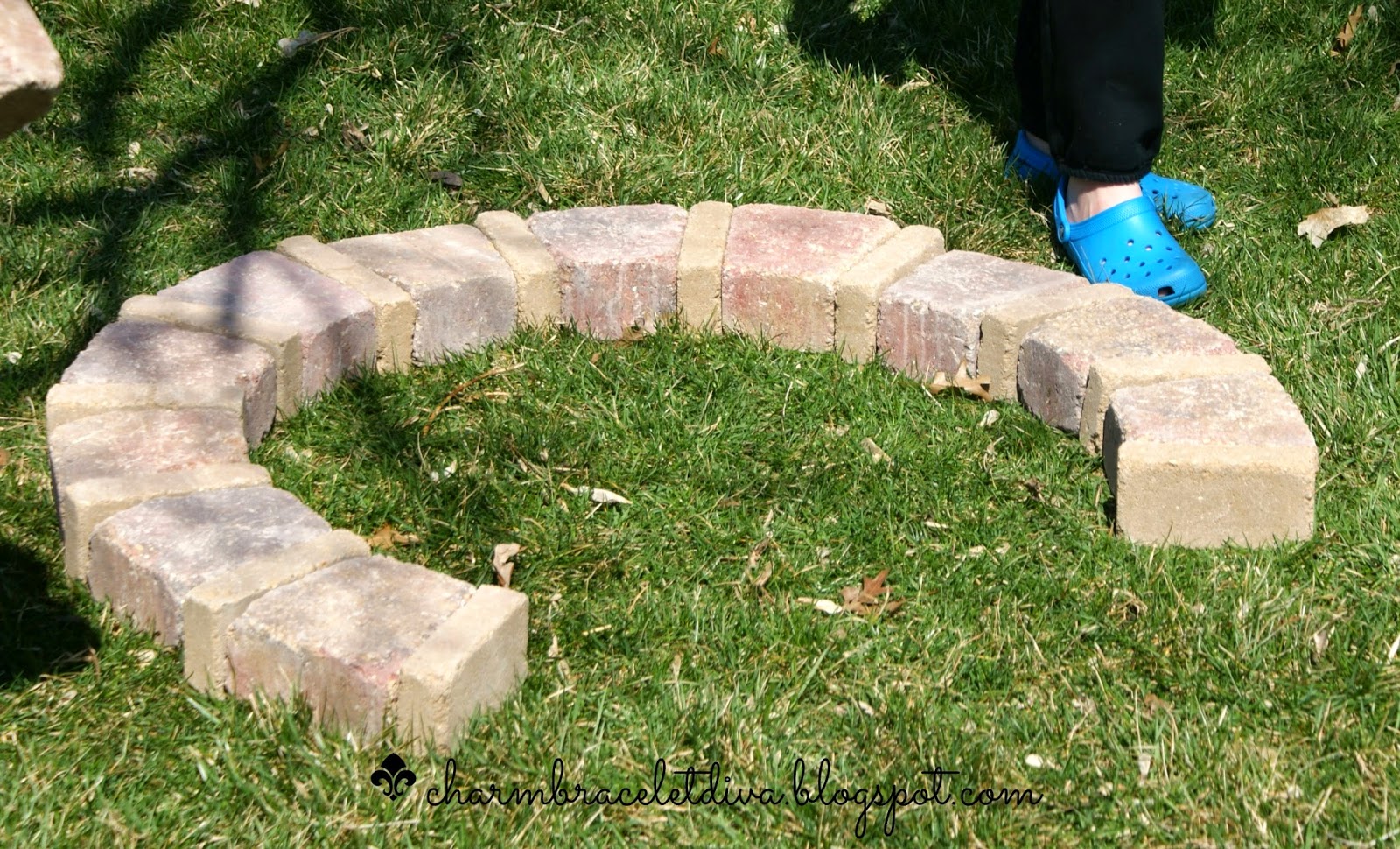 Our Hopeful Home How To Build Your Own Fire Pit For Less Than 75 Diy Fire Pit Ring