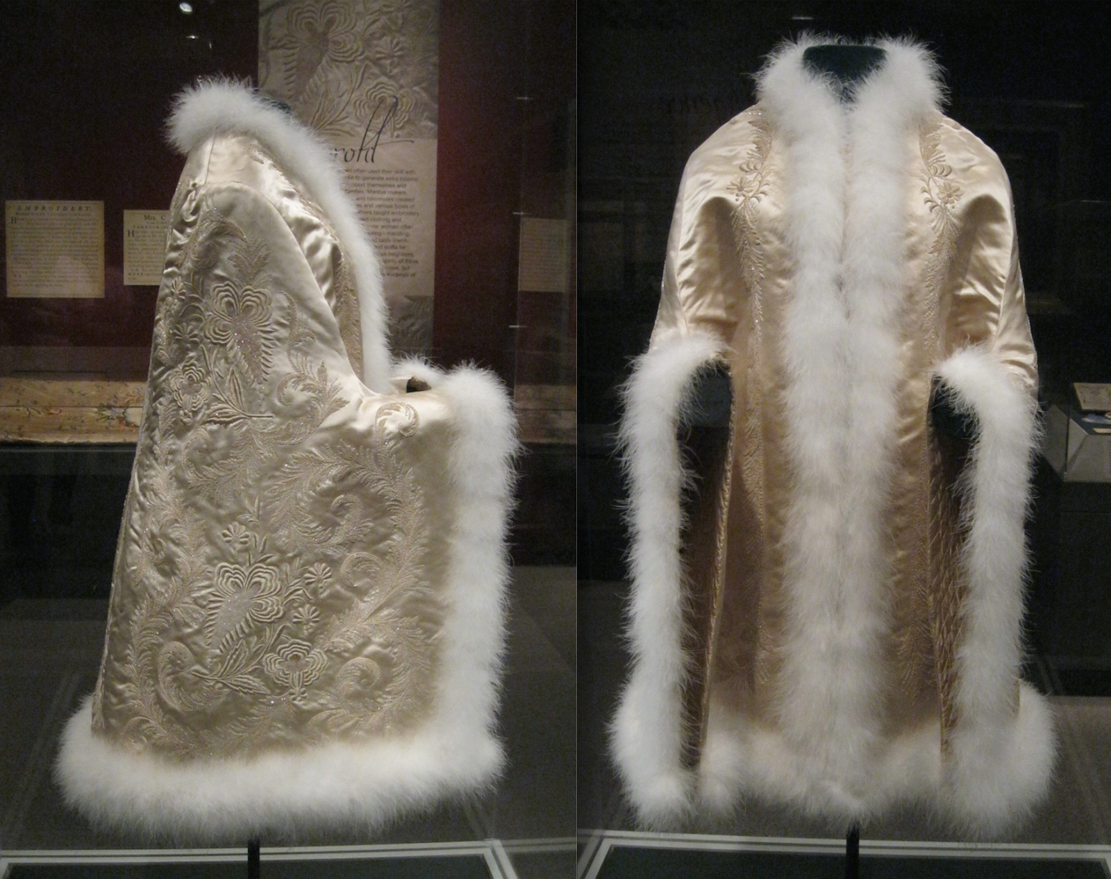 Two Nerdy History Girls: Fit for a Winter Princess: An Embroidered Silk ...