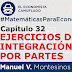 Matemáticas para Economía. Capítulo 32: Ejercicios de Integración por Partes