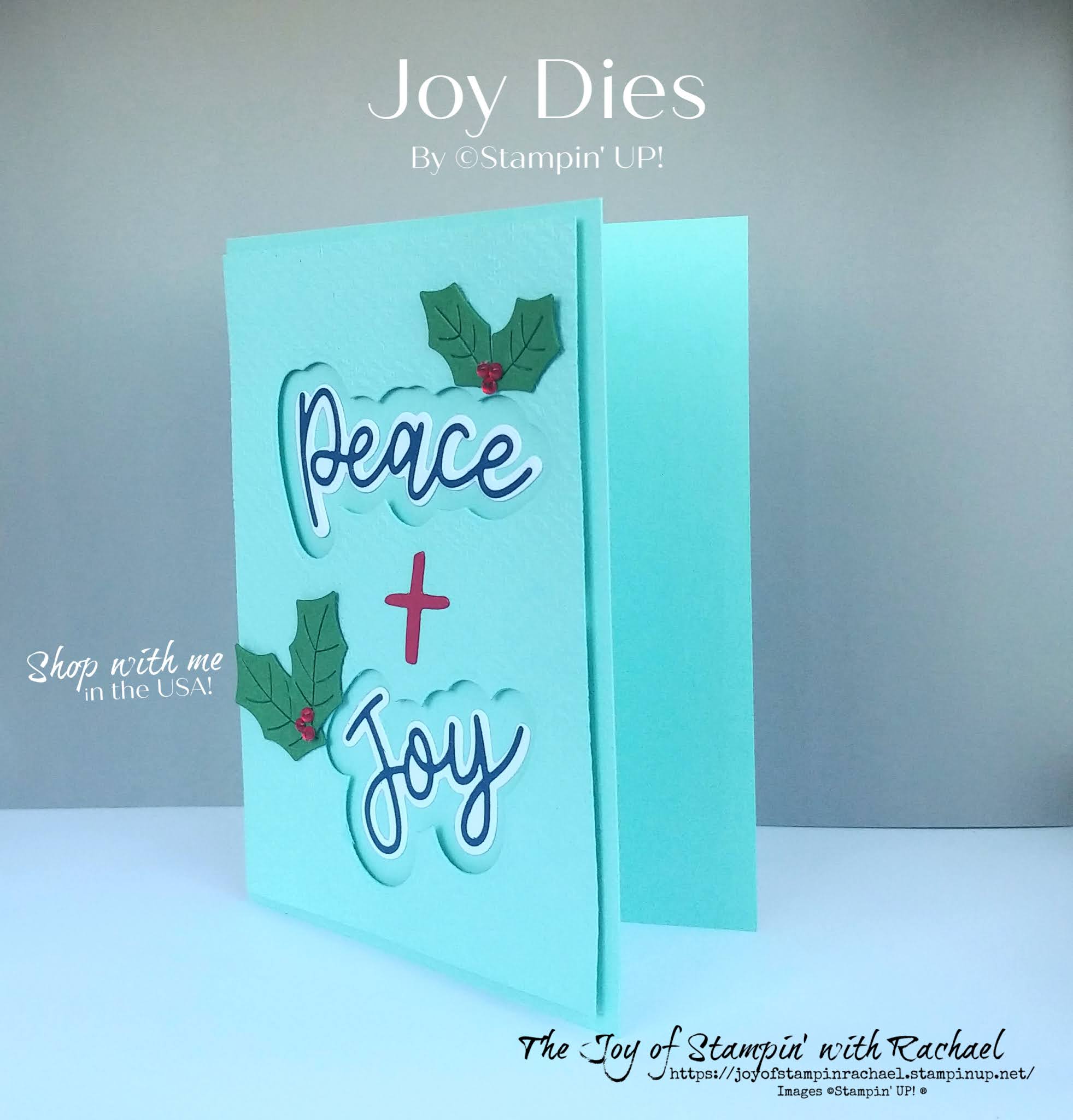 Joy Dies Christmas Card