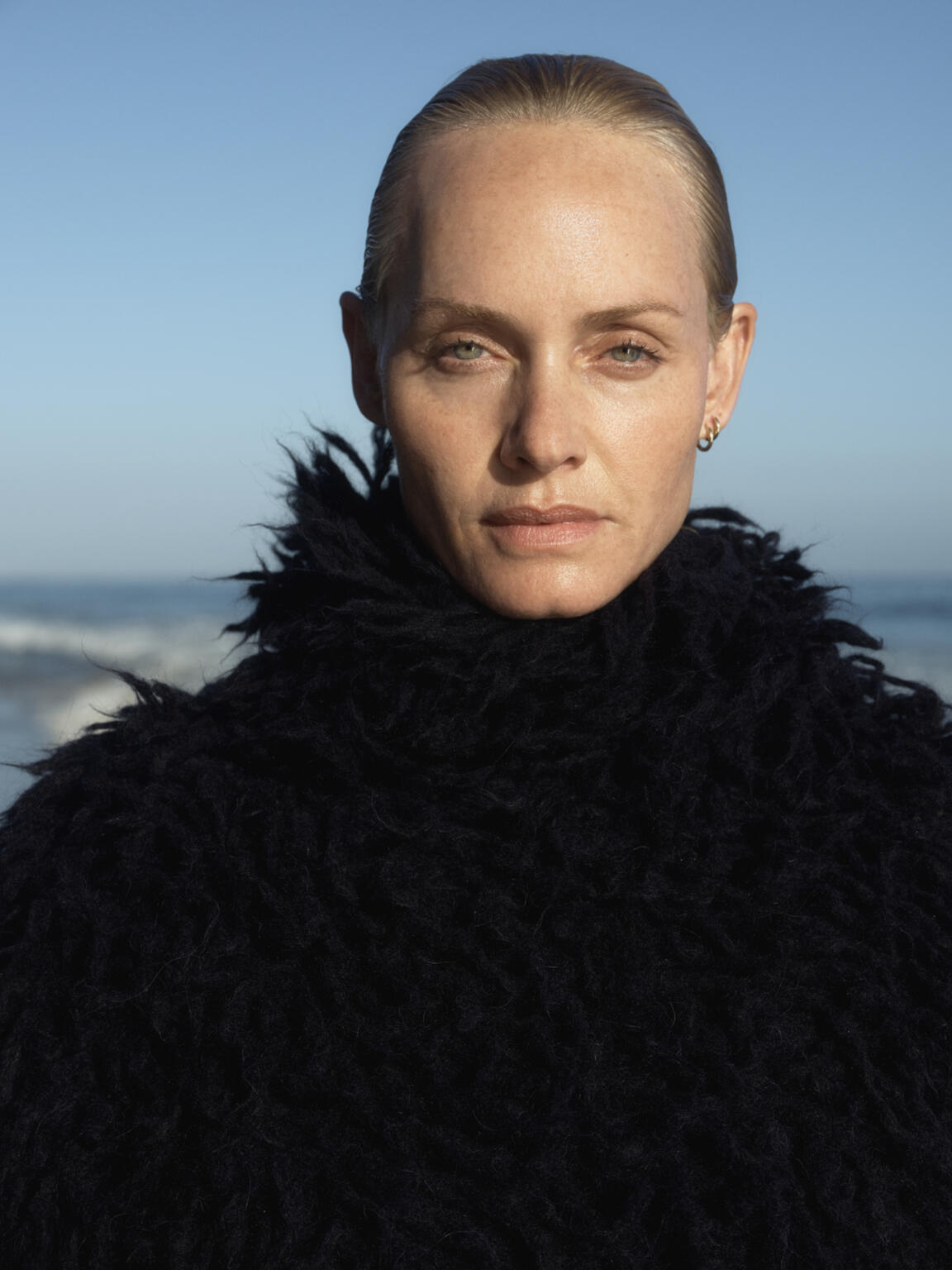 Amber Valletta in British Vogue November  by Zoe Ghertner